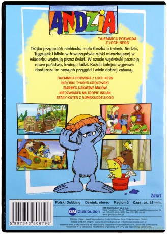 Andzia pakiet bajek [BOX] [5DVD]