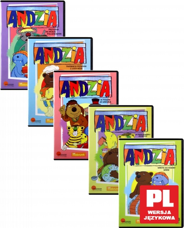 Andzia pakiet bajek [BOX] [5DVD]
