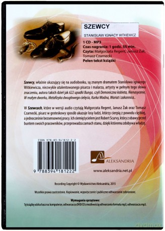 Szewcy - Stanisław Ignacy Witkiewicz [AUDIOBOOK] [CD-MP3]