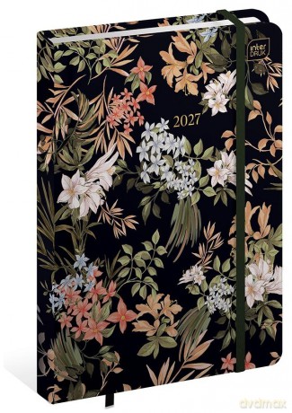 Kalendarz 2027 B6/192 Metallic Bloom [KALENDARZ]