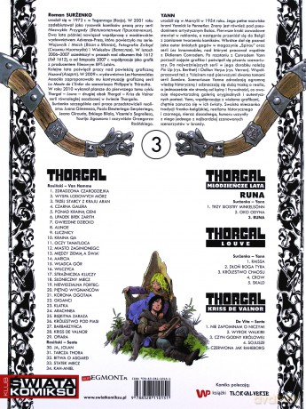 Thorgal młodzieńcze marzenia Runa tom 3 [KOMIKS]