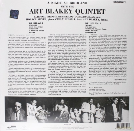 Art Blakey: A Night In Birdland Vol. 1 [Winyl]