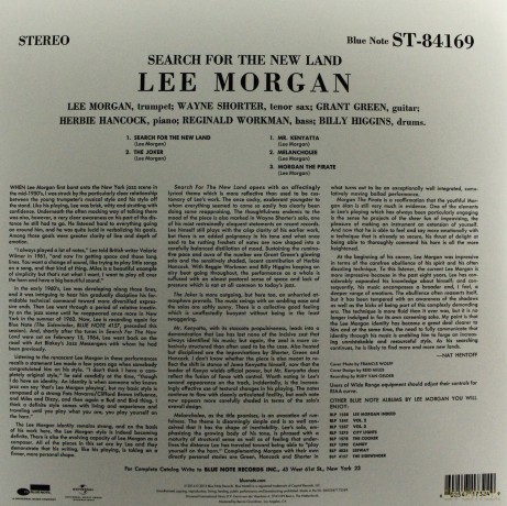 Lee Morgan: Search For The New Land [Winyl]