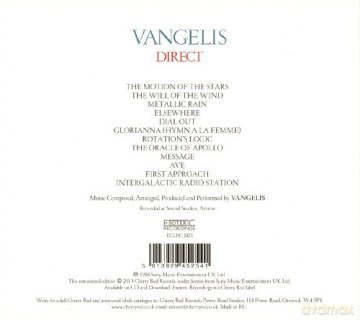 Vangelis: Direct (Remastered) (digipack) [CD]