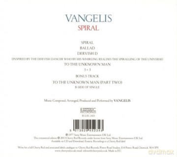Vangelis: Spiral (Remastered) [CD]
