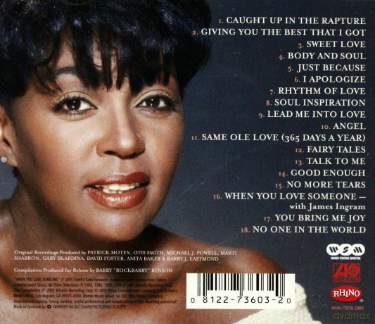 Anita Baker: Sweet Love. The Very Best Of [CD]