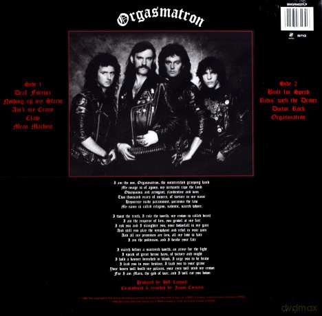 Motorhead: Orgasmatron [Winyl]