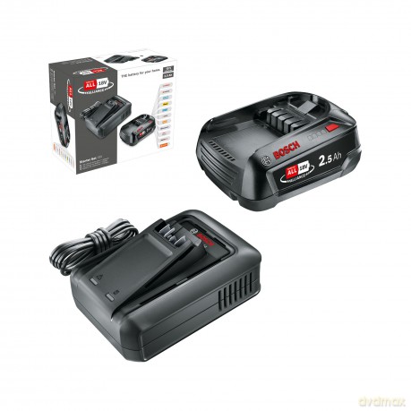 Zestaw akumulatora + ładowarka Bosch DIY - Batteriset 18V 2,5H With Charger AL 18V-44