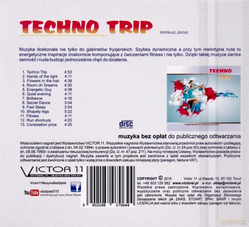 Mateusz Jarosz: Techno Trip [CD]