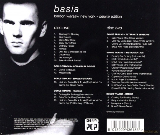 Basia: London Warsaw New York [2CD]