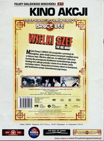 Wielki Szef (Filmy Dalekiego Wschodu 1) (booklet) [DVD]