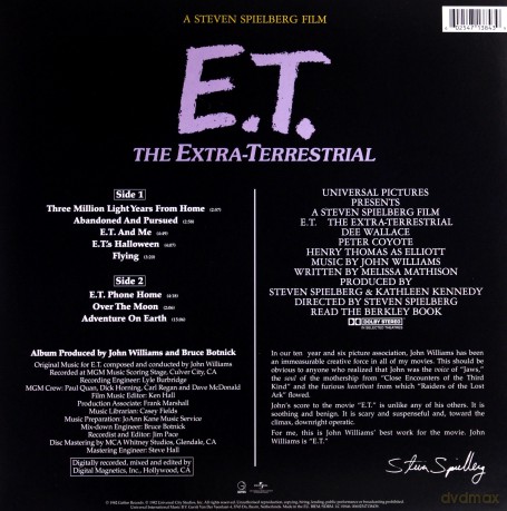 E.T. soundtrack (Limited Edition) [Winyl]