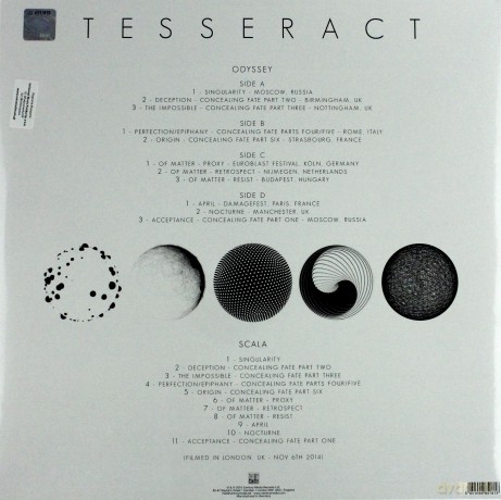 Tesseract: Odyssey/Scala [2xWinyl]+[DVD]