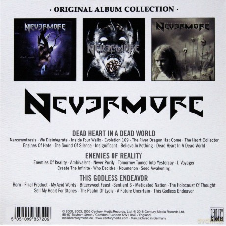 Nevermore: Original Album Collection (Limited Edition) [3CD]