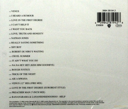 Bananarama: Greatest Hits [CD]