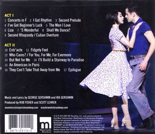 An American in Paris (Original Broadway Cast Recording) soundtrack [CD]