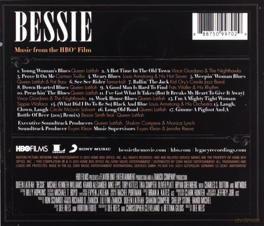 Bessie (Music from the HBO Film) soundtrack [CD]