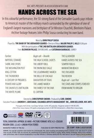 Band Of Grenadier Guards: Hands Across The Sea [DVD]