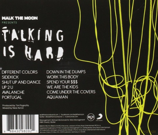 Walk The Moon: TALKING IS HARD [CD]