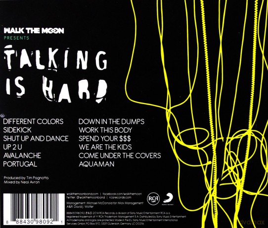 Walk The Moon: TALKING IS HARD [CD]