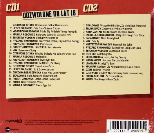 Dozwolone od lat 18 [2CD] 
