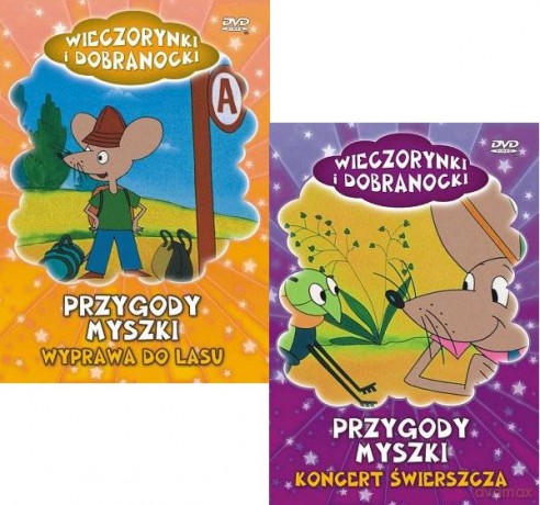 Przygody Myszki - Wyprawa do lasu / Koncert świerszcza Pakiet [2DVD]