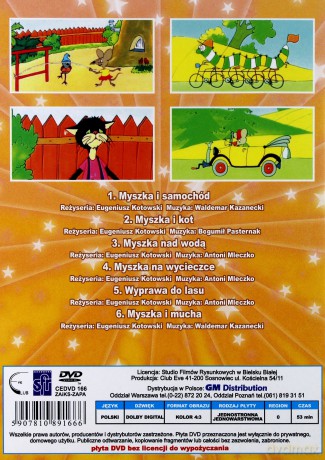 Przygody Myszki - Wyprawa do lasu / Koncert świerszcza Pakiet [2DVD]
