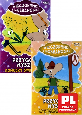 Przygody Myszki - Wyprawa do lasu / Koncert świerszcza Pakiet [2DVD]
