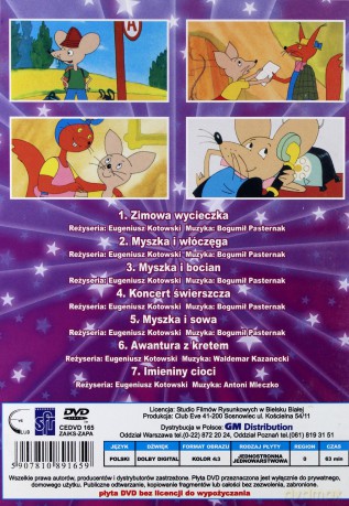 Przygody Myszki - Wyprawa do lasu / Koncert świerszcza Pakiet [2DVD]