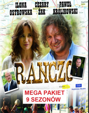 Ranczo sezony 1+2+3+4+5+6+7+8+9 Pakiet [36DVD]