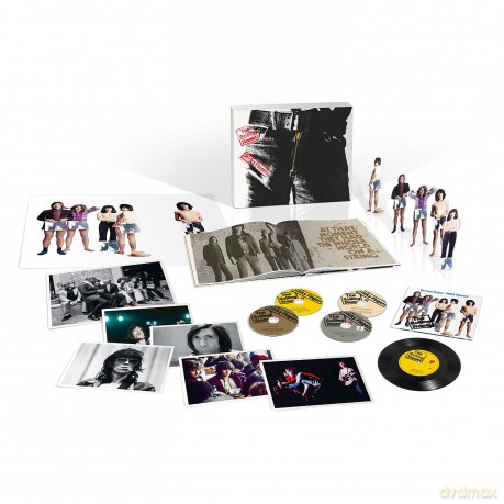 Rolling Stones: Sticky Fingers (Deluxe) (Limited Edition) [BOX] [CD]+[DVD]+[Winyl]