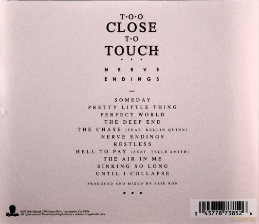 Too Close To Touch: Nerve Endings [CD]