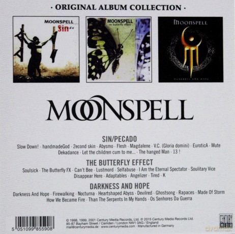 Moonspell: Original Album Collection (Limited Edition) [3CD]