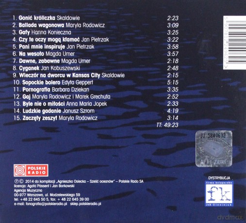 Agnieszka Osiecka: Ocean Różowy [CD]