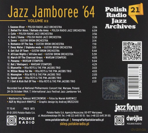 Jazz Jamboree'64 vol. 2 Polish Radio Jazz Archives vol. 21 [CD]