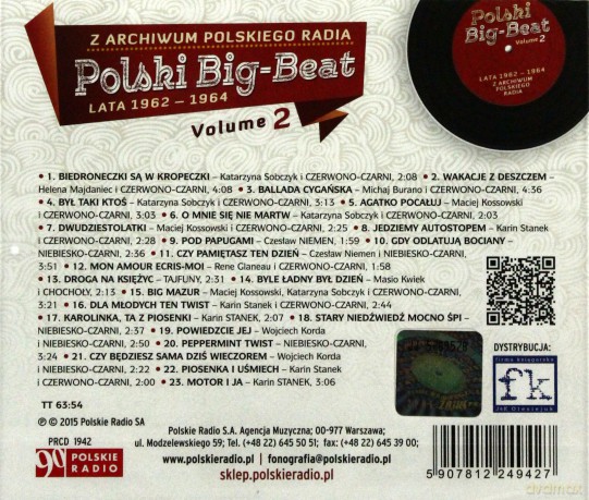 Polski Big-Beat z lat 1962-1964 vol. 2 - Z Archiwum Polskiego Radia [CD]