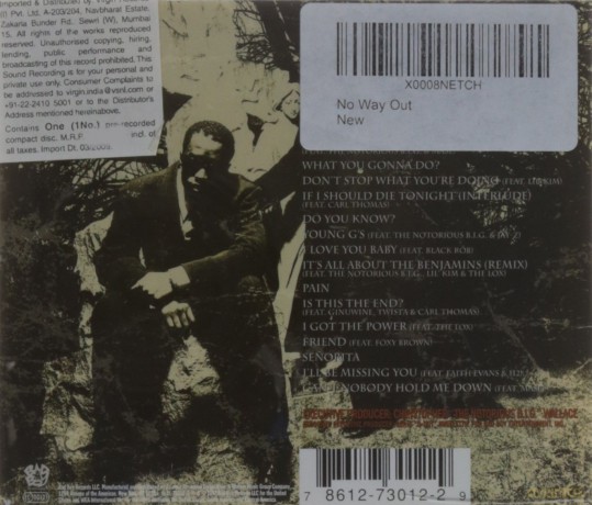 Puff Daddy & The Family: No Way Out [CD]