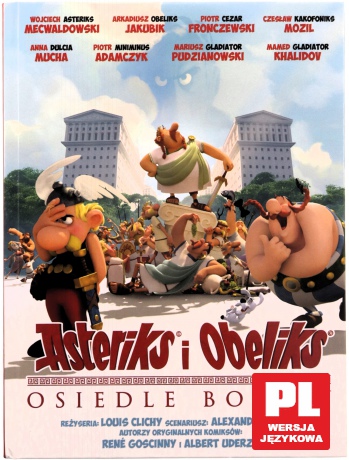 Asteriks i Obeliks: Osiedle bogów (booklet) [DVD] 