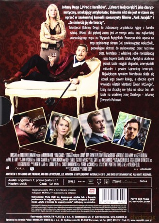 Bezwstydny Mortdecai [DVD] 