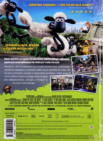 Baranek Shaun Film (booklet) [DVD] 
