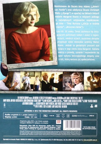 Wielkie oczy [DVD] 