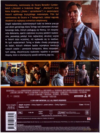 Gra tajemnic (booklet) [DVD] 