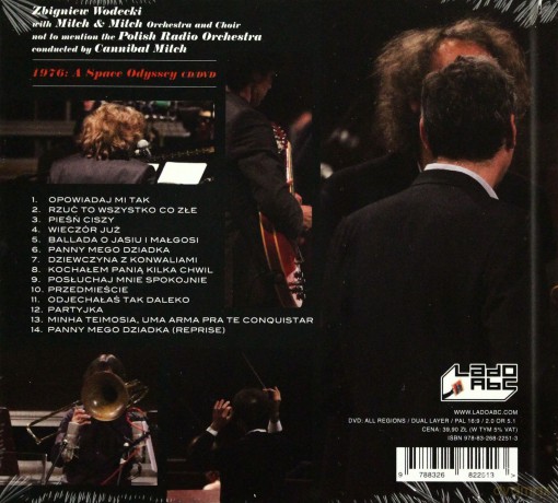 Zbigniew Wodecki 1976: A Space Odyssey Zbigniew Wodecki with Mitch & Mitch Orchestra and Choir [CD]+[DVD]