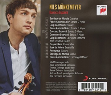 Nils Monkemeyer: Barroco Espanol [CD]