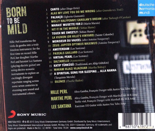 Hille Perl: Born to Be Mild [CD]