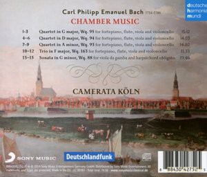 Camerata Koln: C.P.E. Bach: Sonaten [CD]