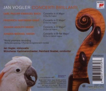 Jan Vogler: Concerti Brillanti [CD]