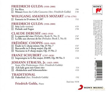 Friedrich Gulda: Gulda Non-Stop [CD]