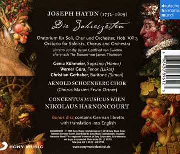 Nikolaus Harnoncourt: Haydn: Die Jahreszeiten (The Seasons) [3CD]