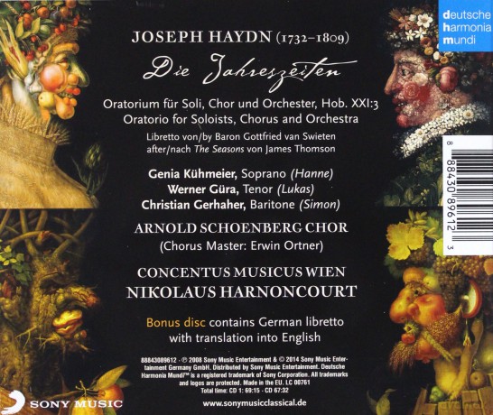 Nikolaus Harnoncourt: Haydn: Die Jahreszeiten (The Seasons) [3CD]